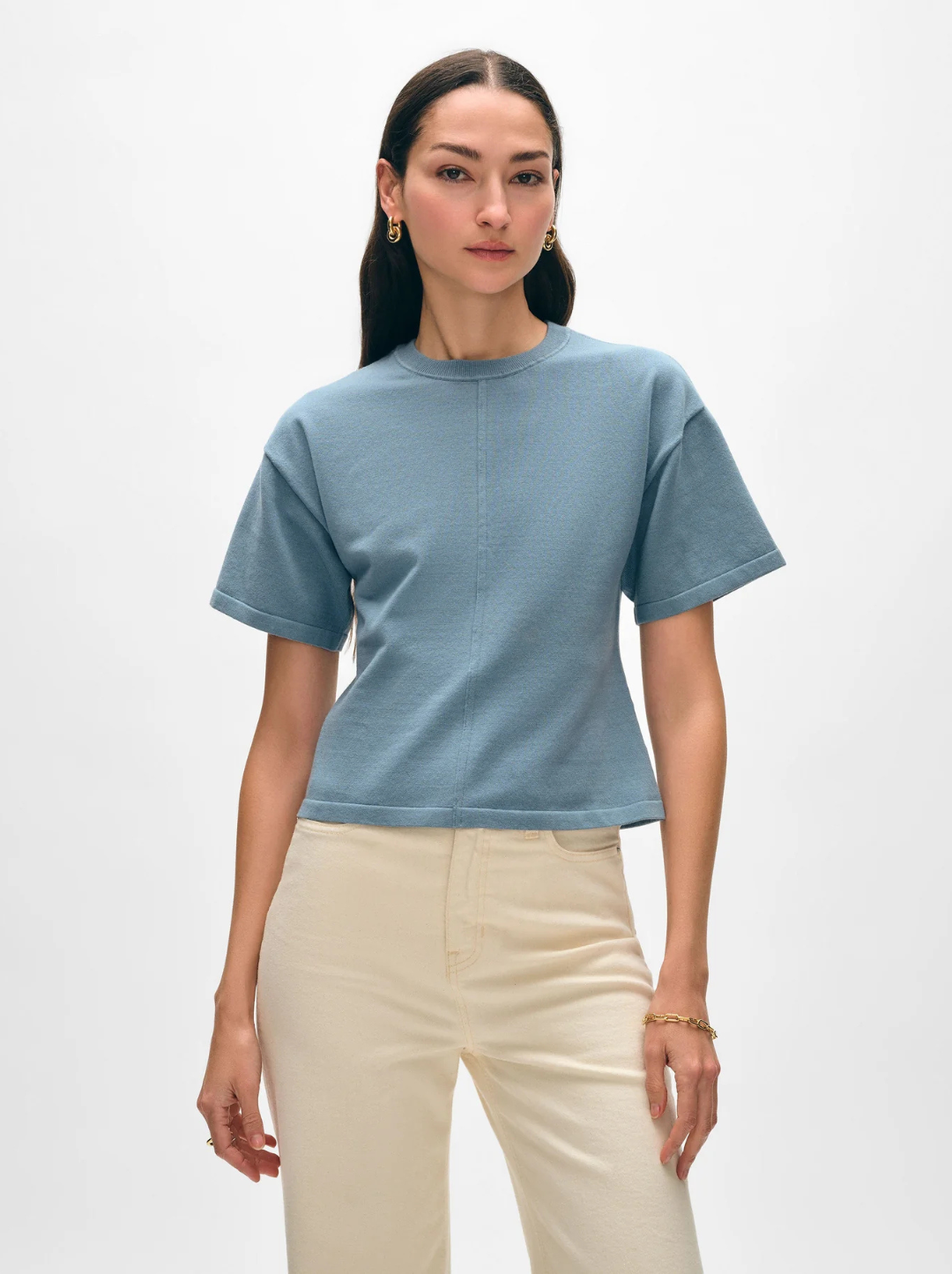 Superfine Organic Cotton Waisted TShirt