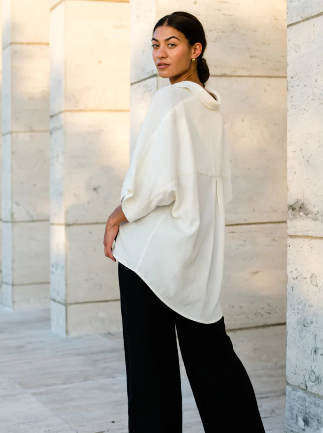 Dolman Button Down