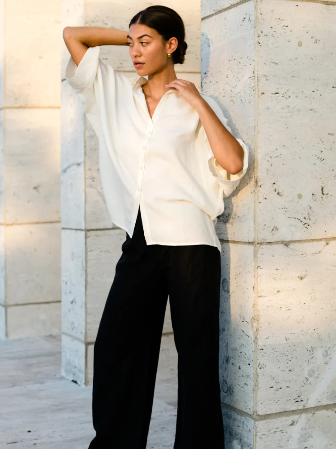 Dolman Button Down
