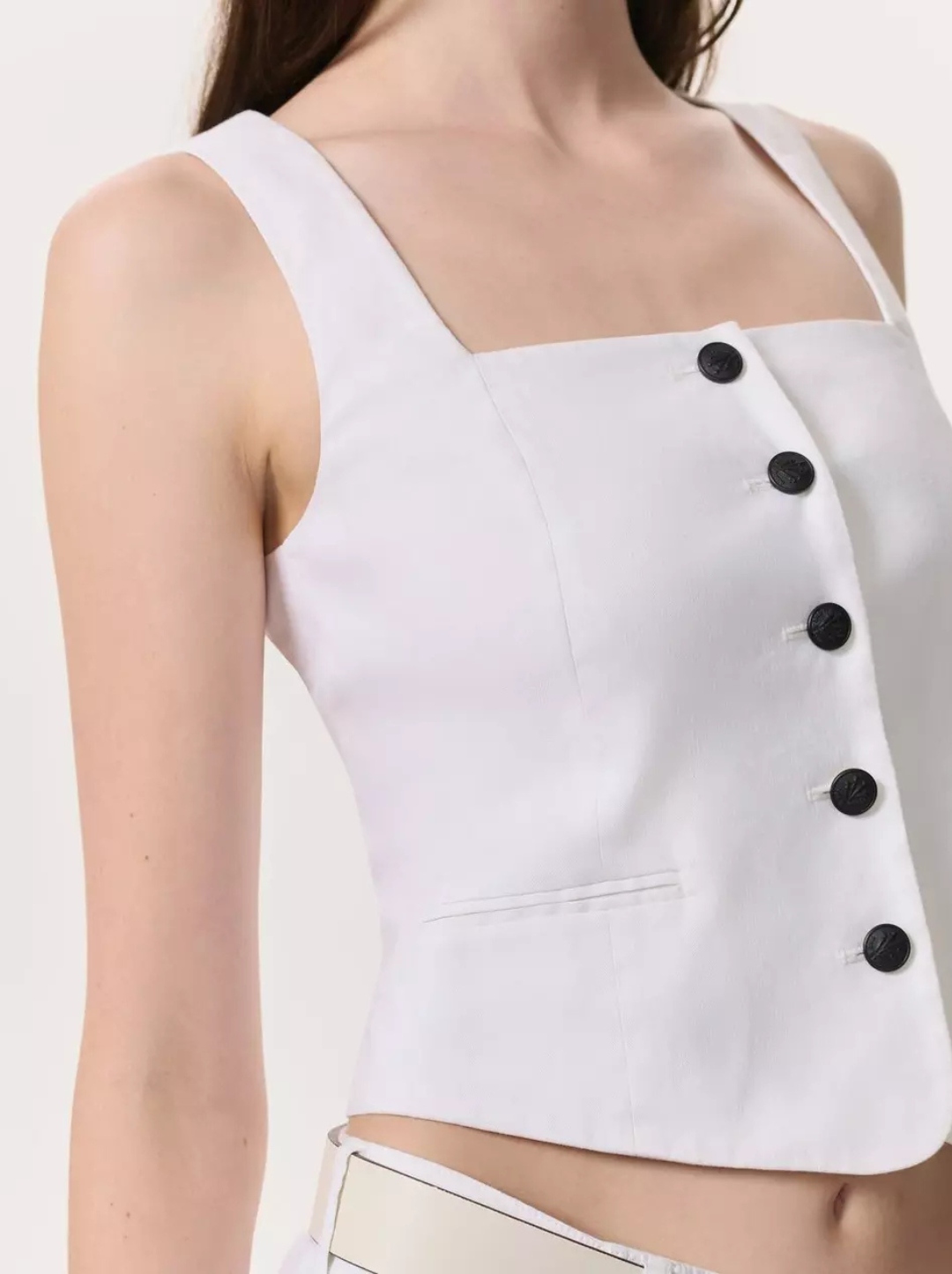 Mariana Linen Vest