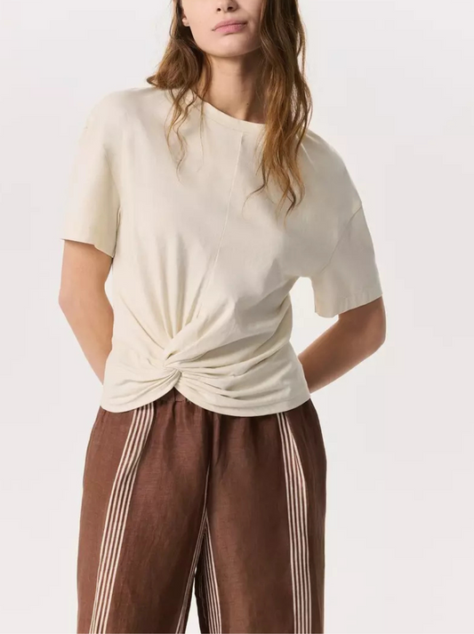 Mica Draped Tee