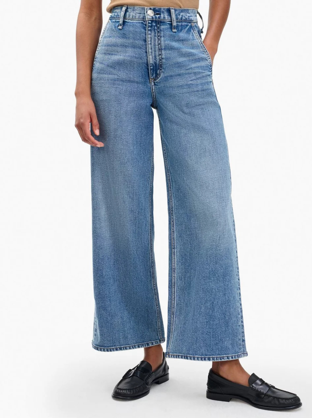 Andi High-Rise Ankle Wide Leg
