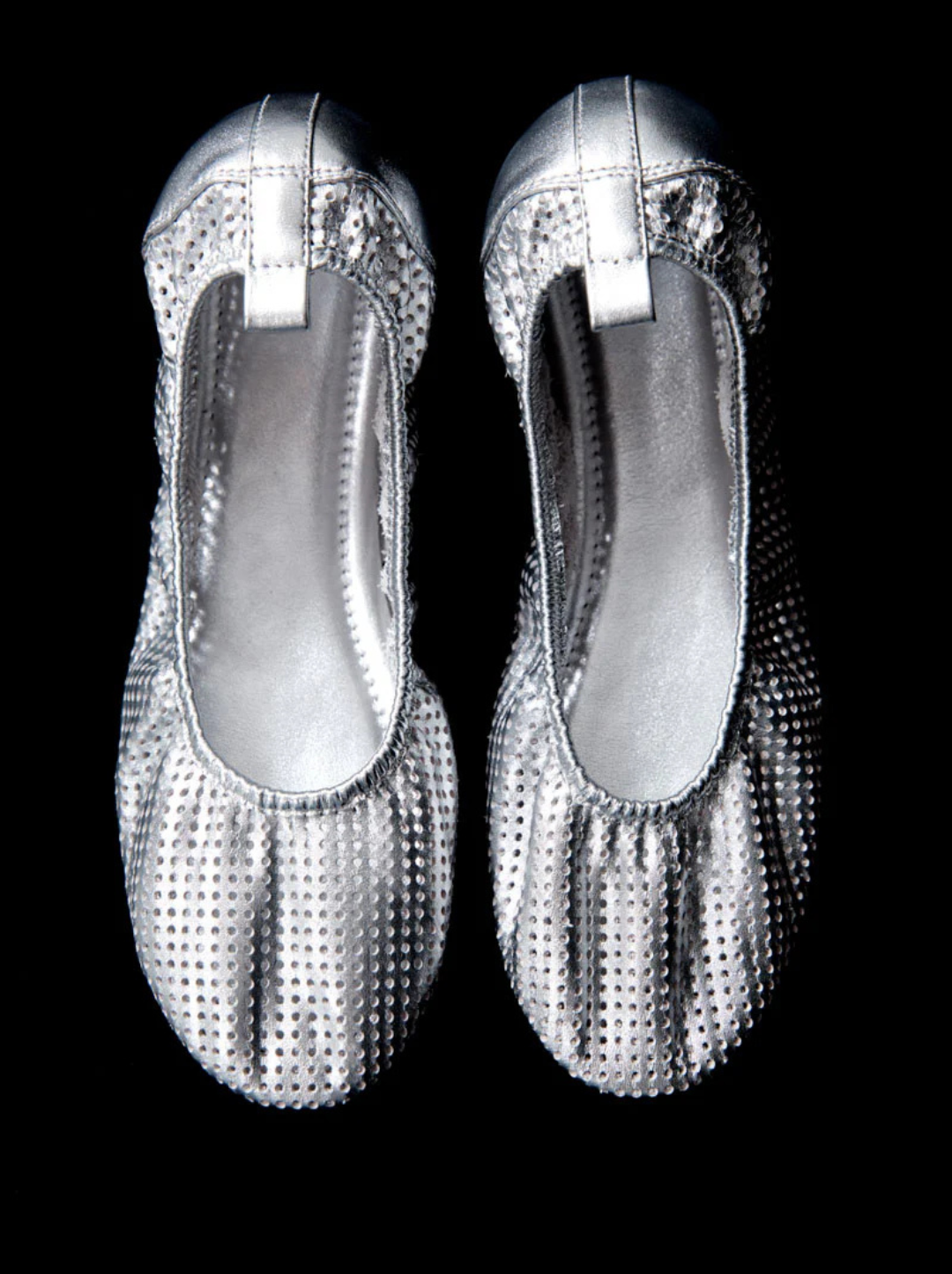 Minimal Perforated Ballet Flat