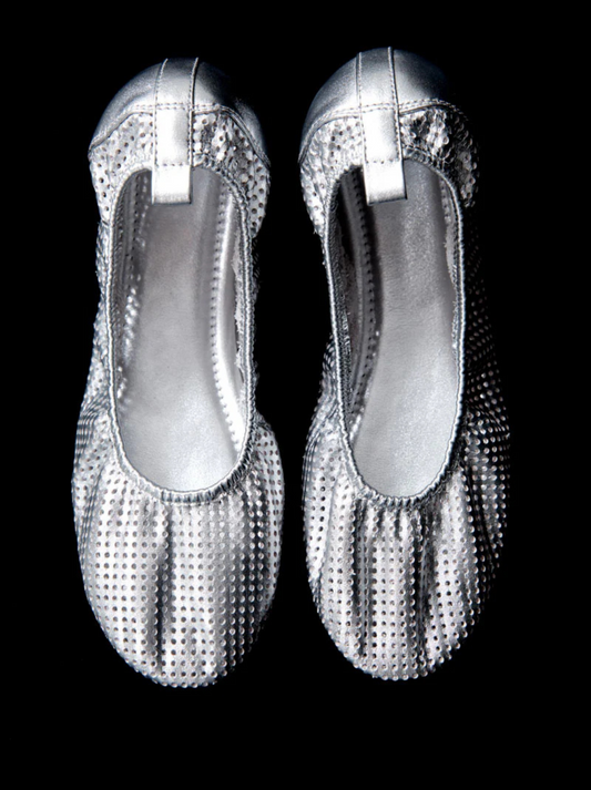 Minimal Perforated Ballet Flat