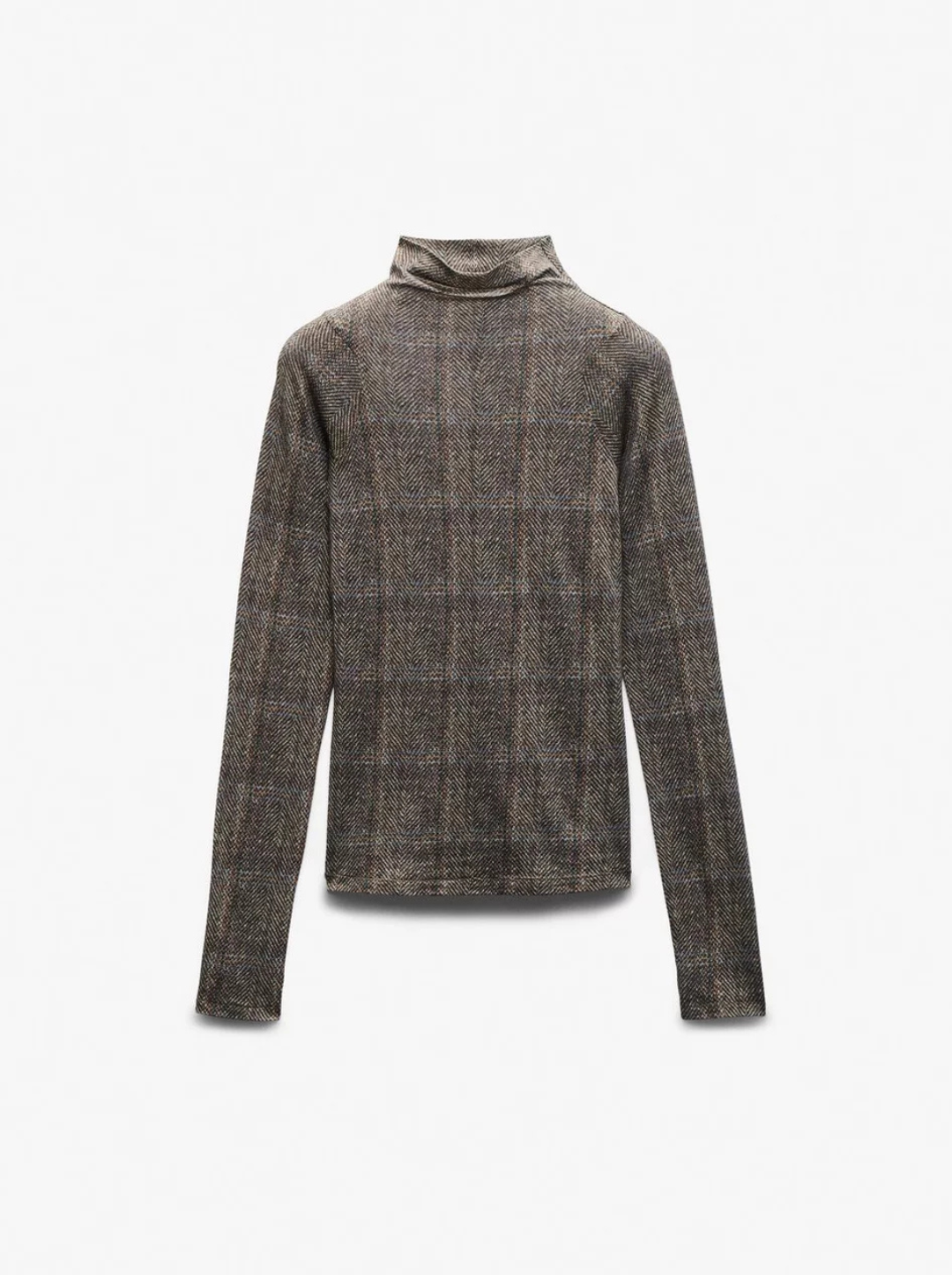 Shaw Paneled Longsleeve Turtleneck Tee