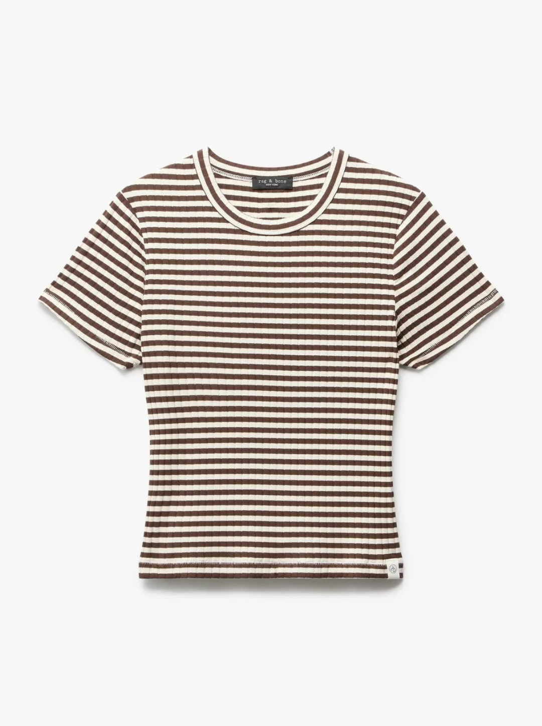 Luca Stripe Rib Baby Tee