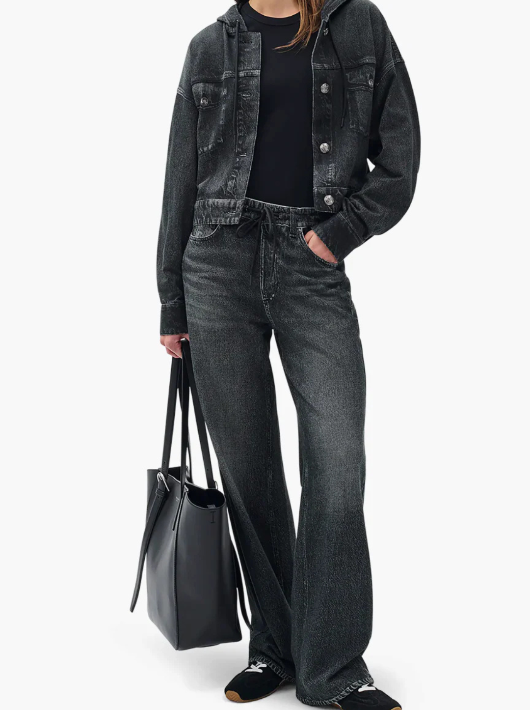 Miramar Terry Hood Trucker Jacket