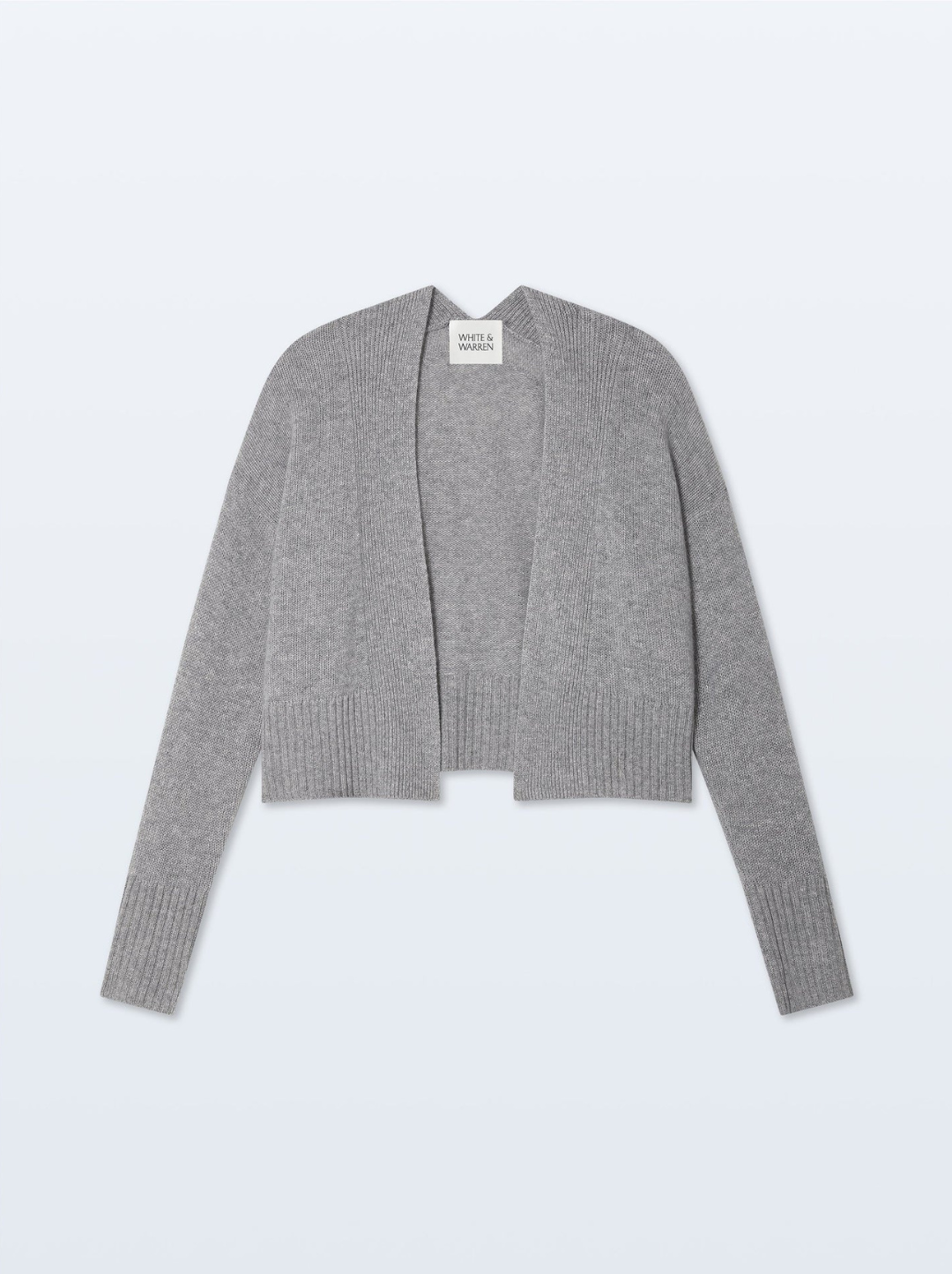 Cashmere Open Front Cardigan