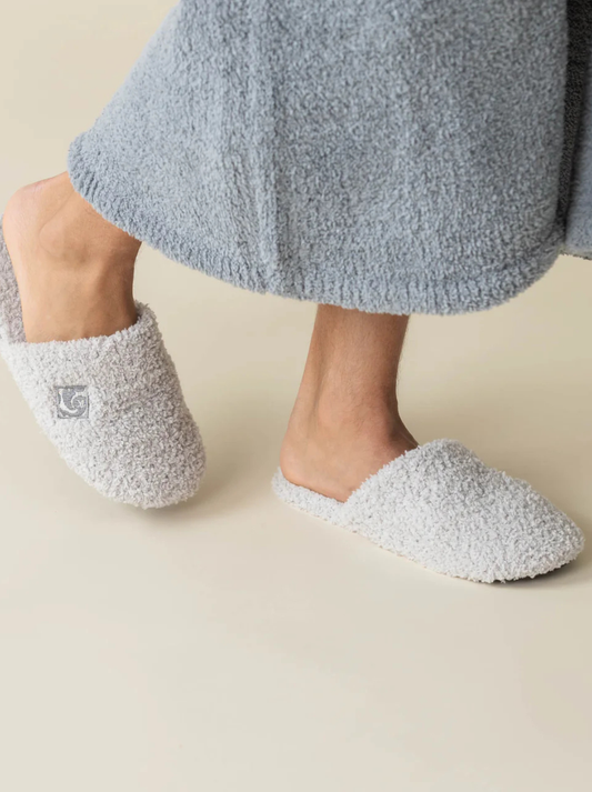 Chenilla Classic Closed Toe Slippers - Solid
