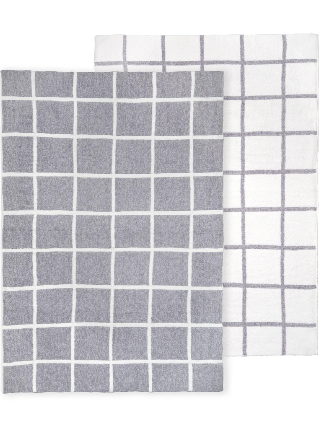 Chenilla Cloud Throw - Window Pane