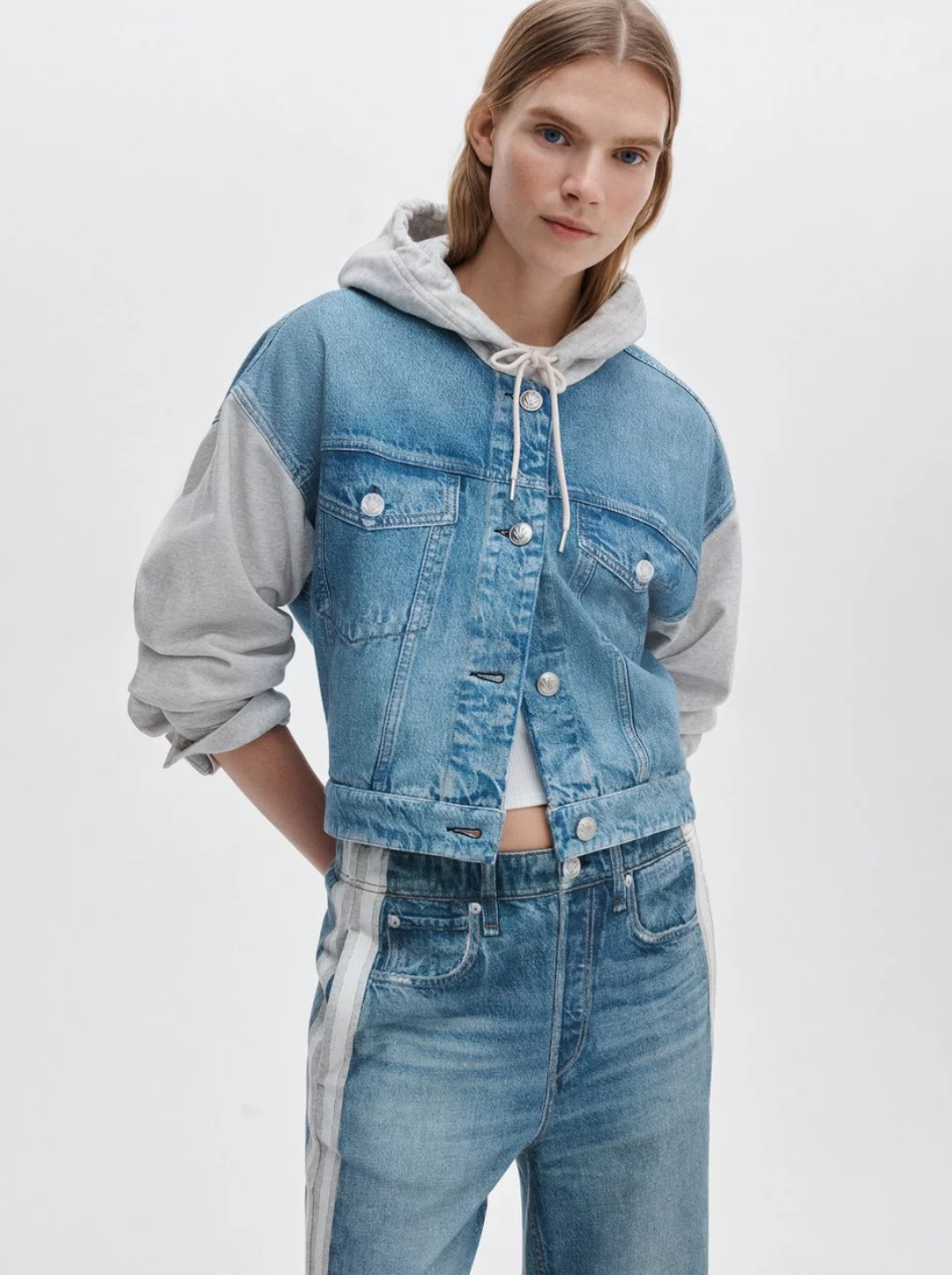 Miramar Terry Combo Hooded Trucker