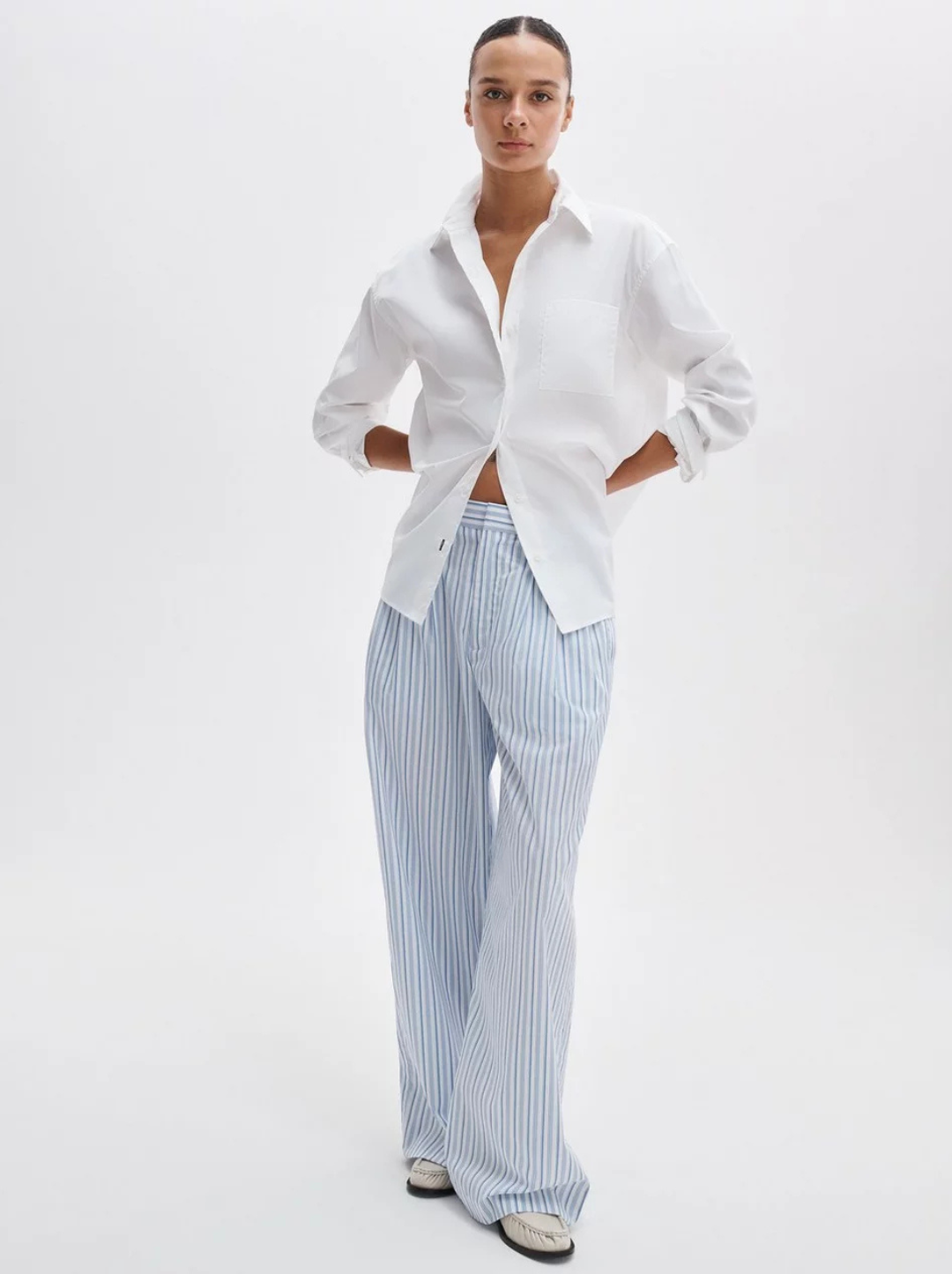 Chappell Stripe Poplin Pant