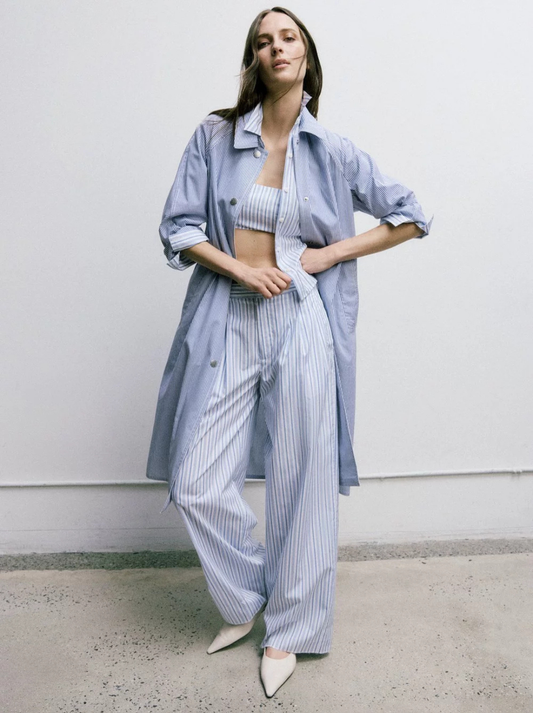 Chappell Stripe Poplin Pant