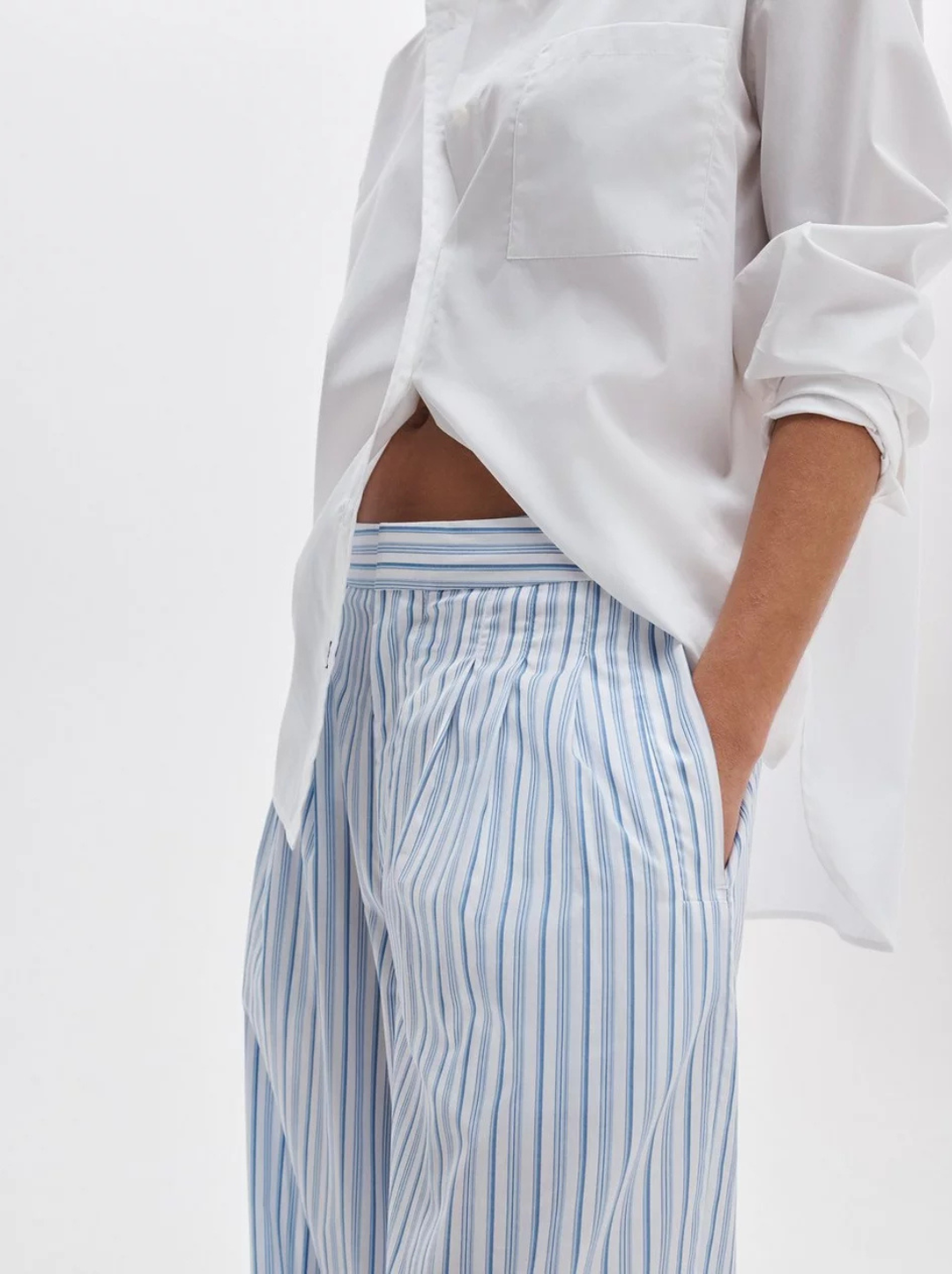 Chappell Stripe Poplin Pant