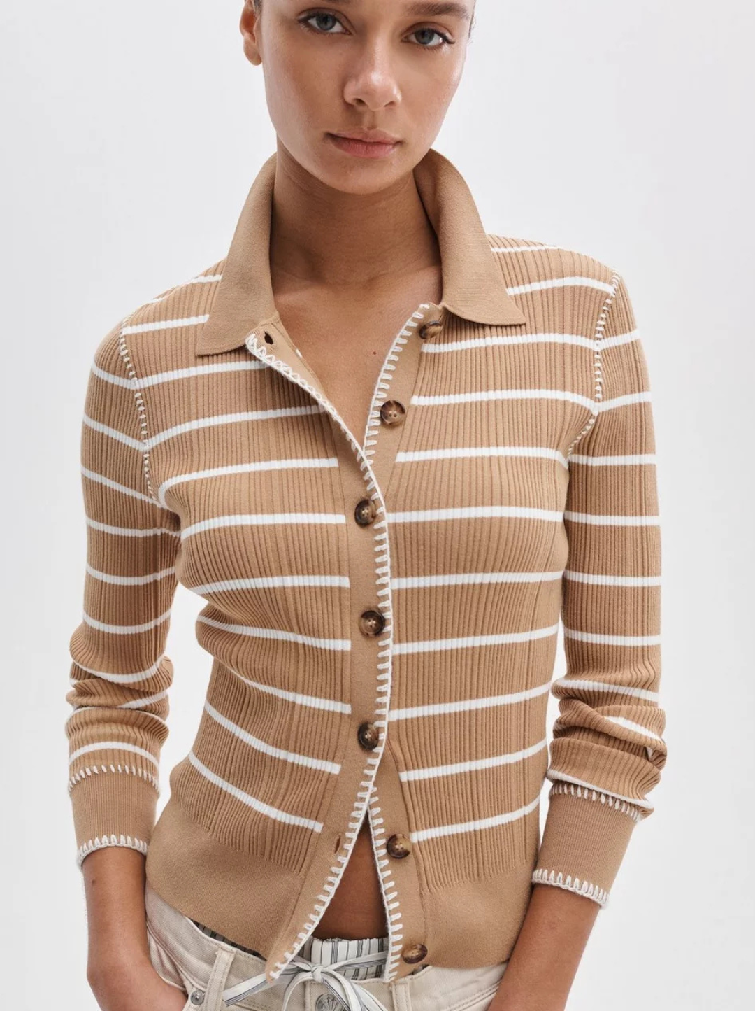 Harper Stripe Cardigan