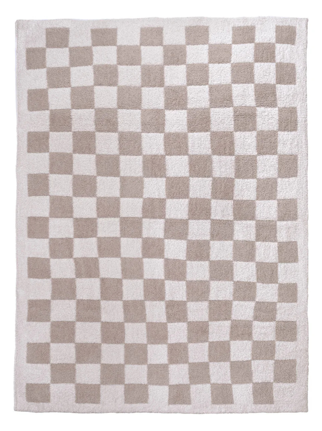 Chenilla Cloud Throw - Check