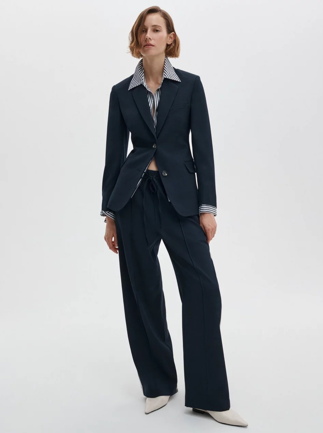 Sienna Wool Side Stripe Pant