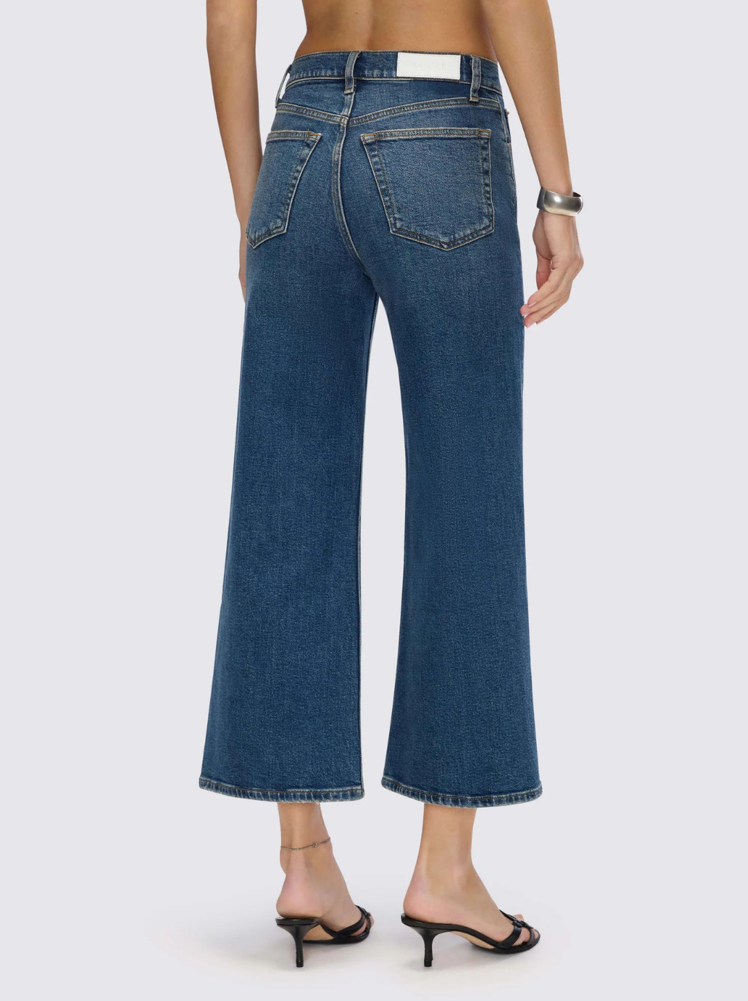 High Rise Wide Leg Crop