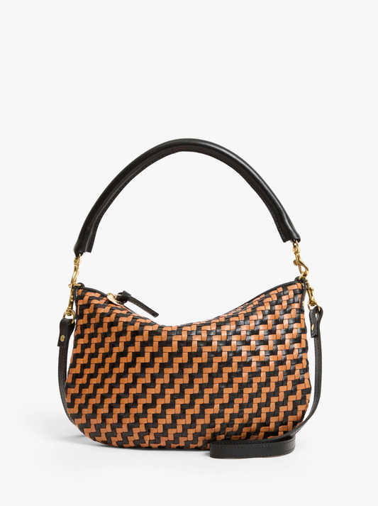 Petit Moyen Messenger - Woven Zig Zag