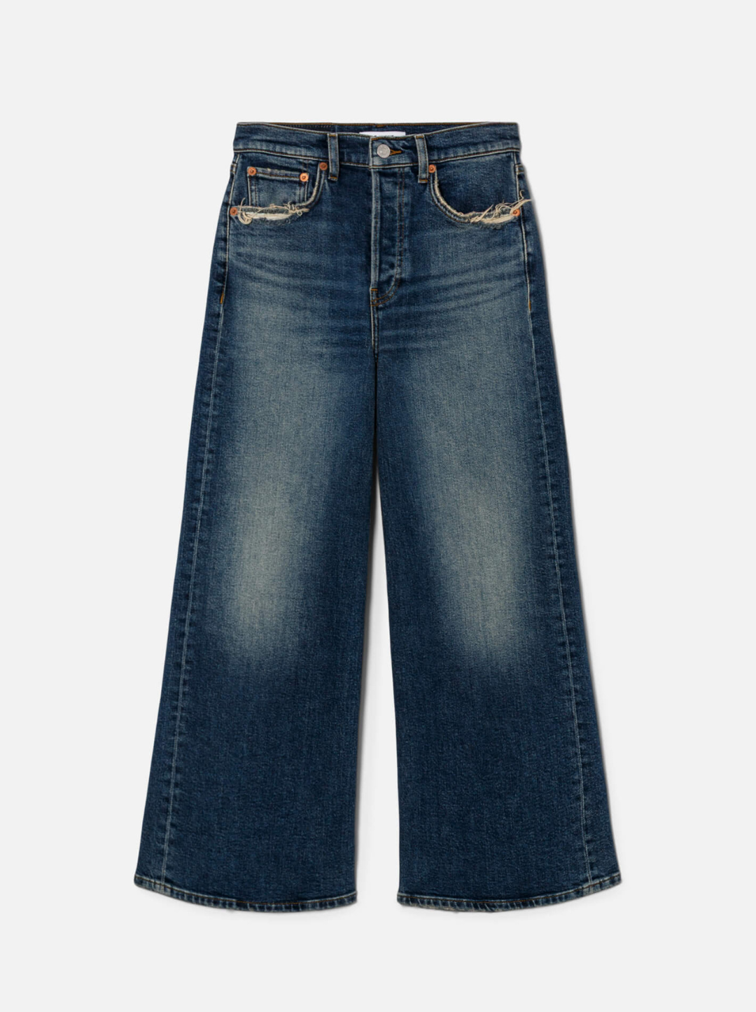 High Rise Wide Leg Crop