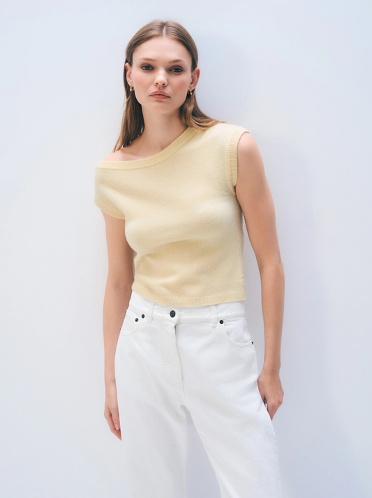 Cashmere Off Shoulder Top