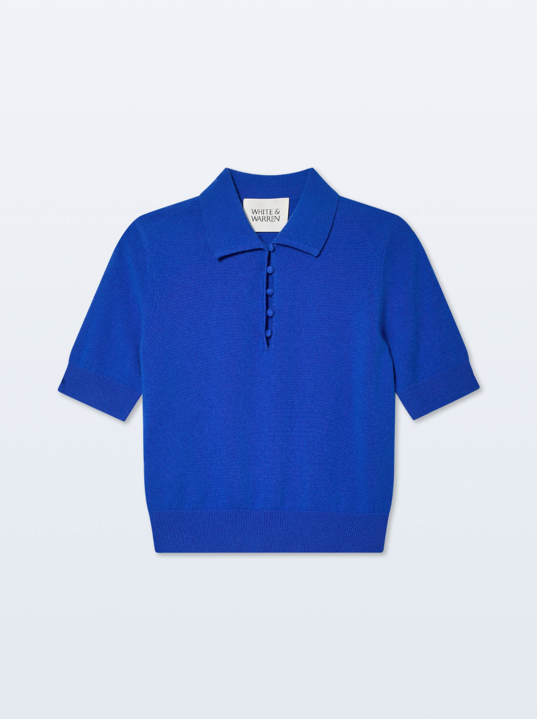 Cashmere Button Polo