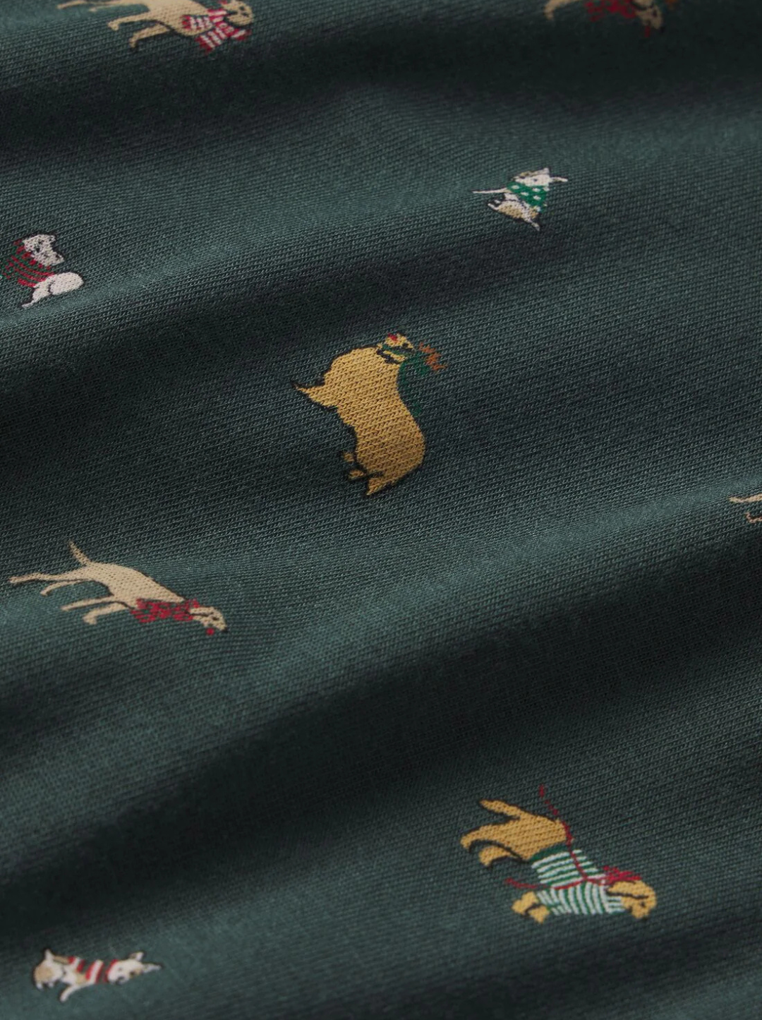 Gisele Printed Long PJ Set Ribbon