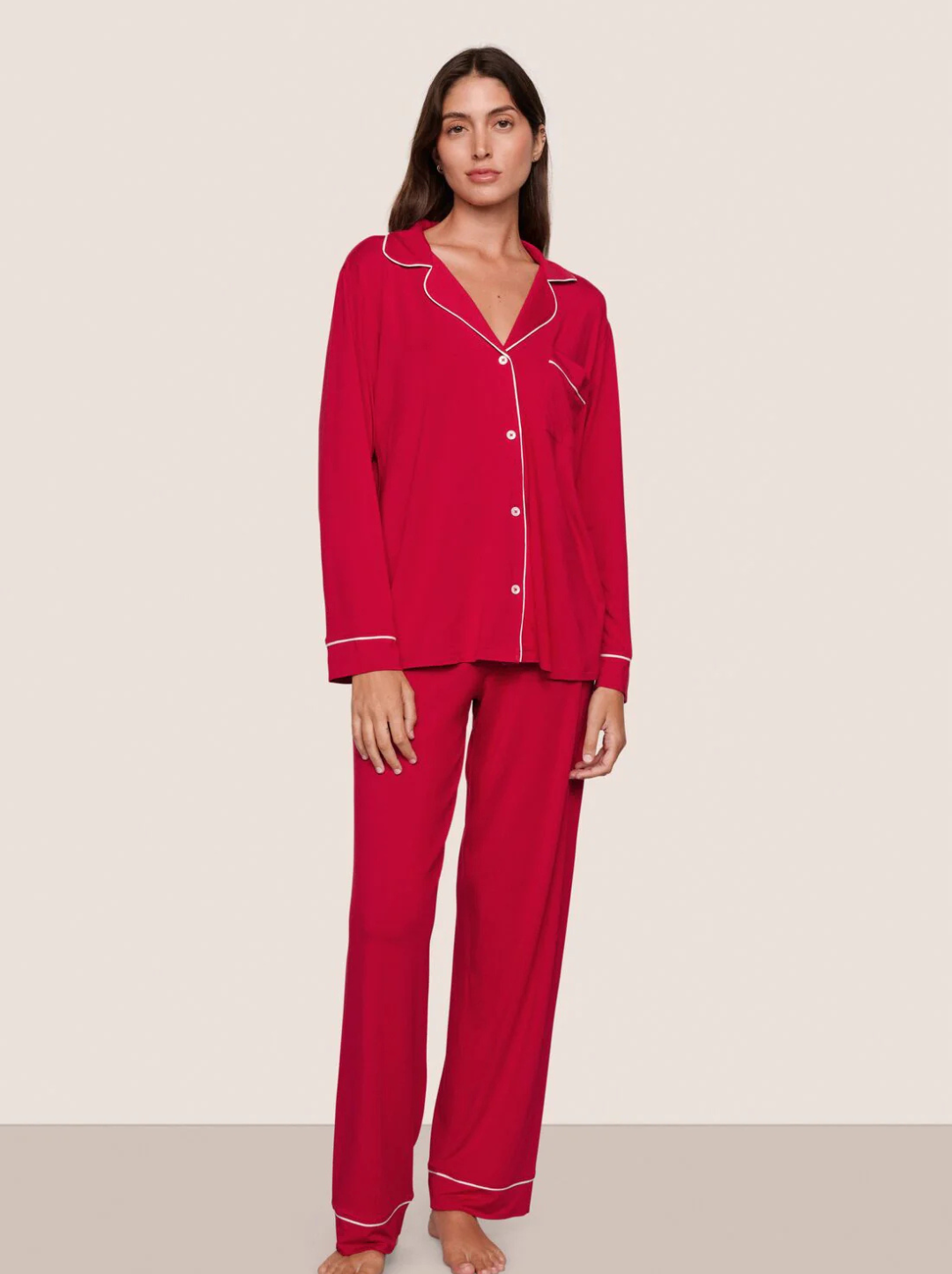 Gisele Printed Long PJ Set