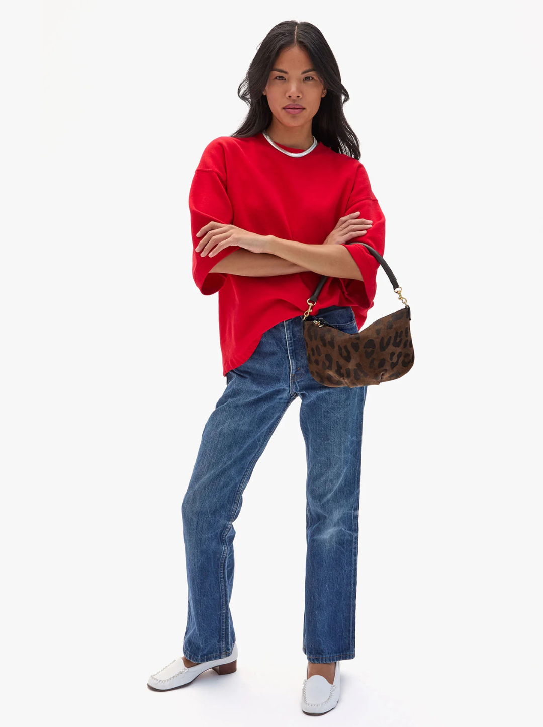 Petit Moyen Messenger - Pablo Cat Suede