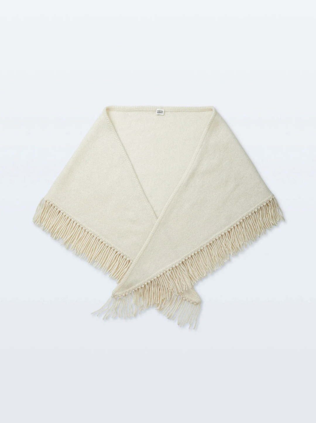 Brushed Cashmere Fringe Scarf