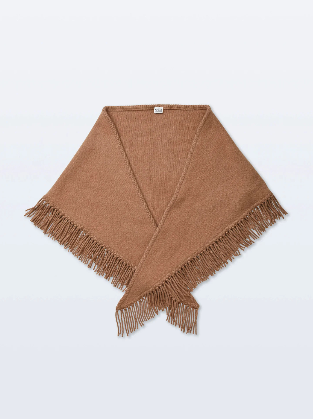 Brushed Cashmere Fringe Scarf