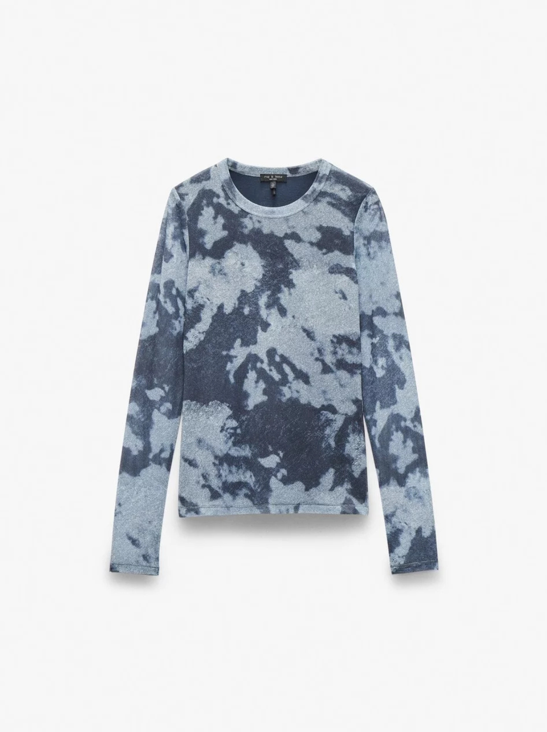 Yana Printed Mesh LS Tee