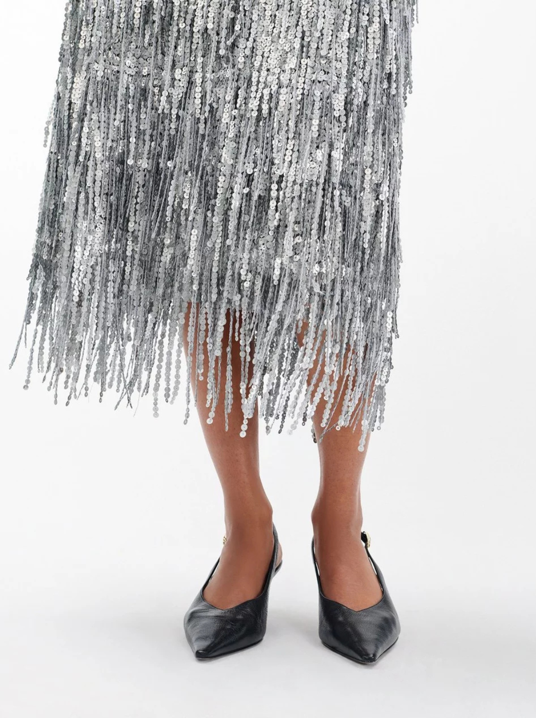 Billie Sequin Midi Skirt