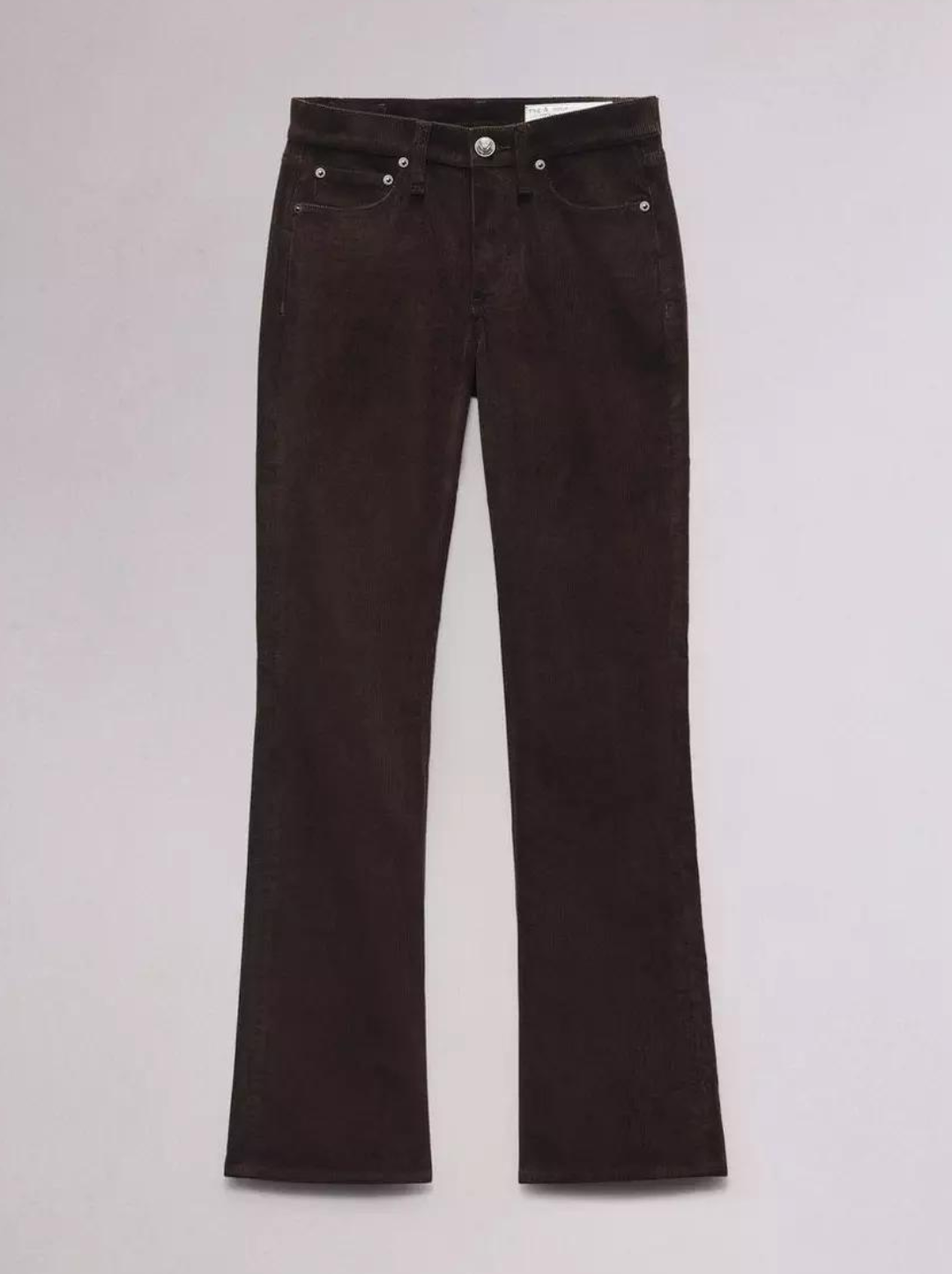 Peyton Mid-Rise Full Length Bootcut Cord